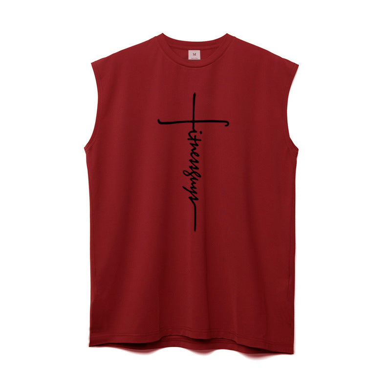 Lettering vest -D162