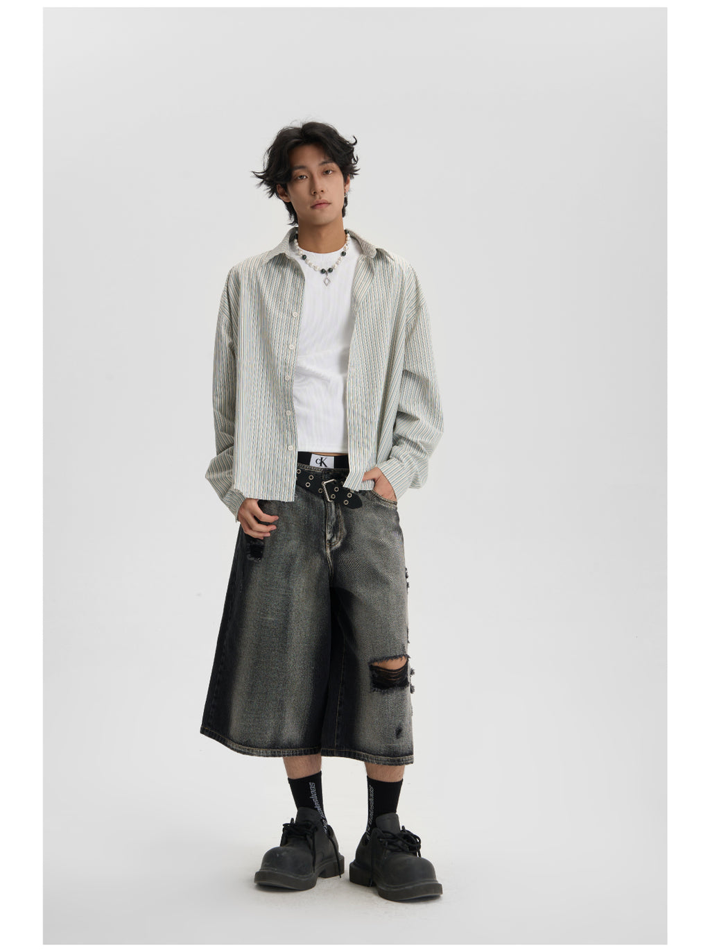 Vintage cargo jeans-D417