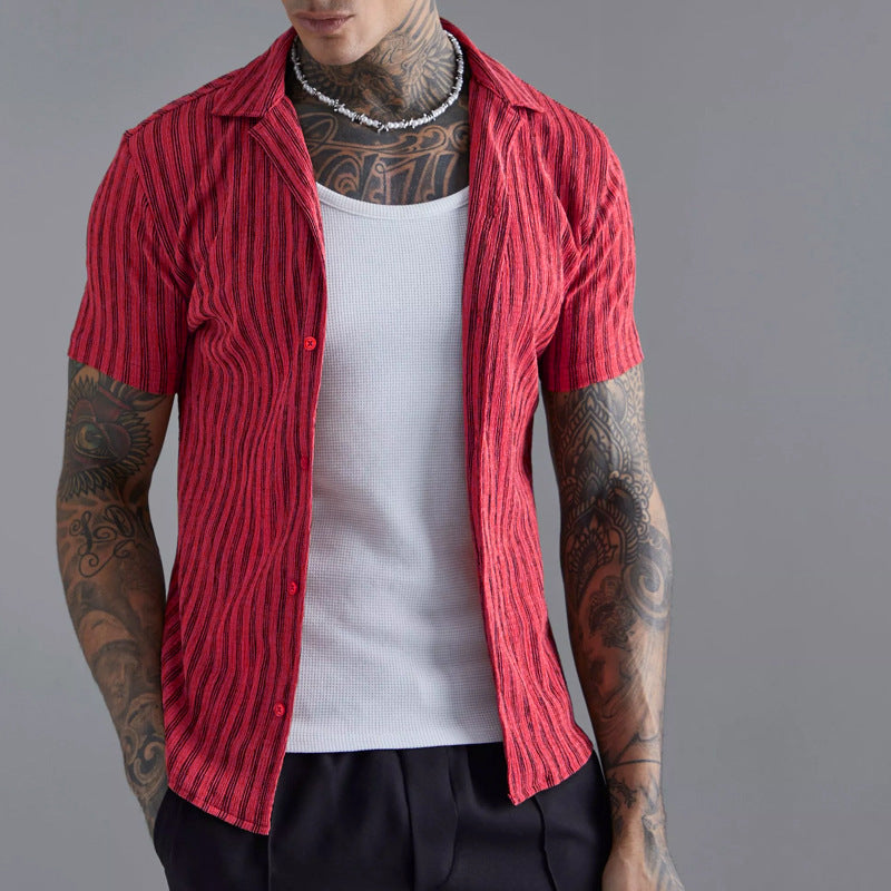 Striped shirt-D57