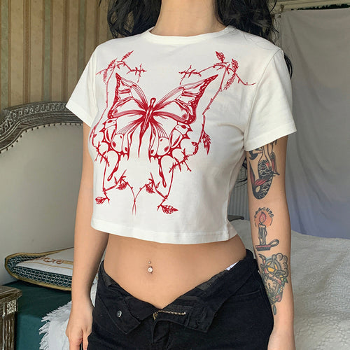Butterfly short TEE-D391