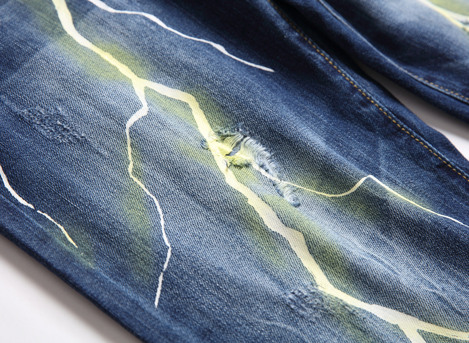 Lightning jeans-D611