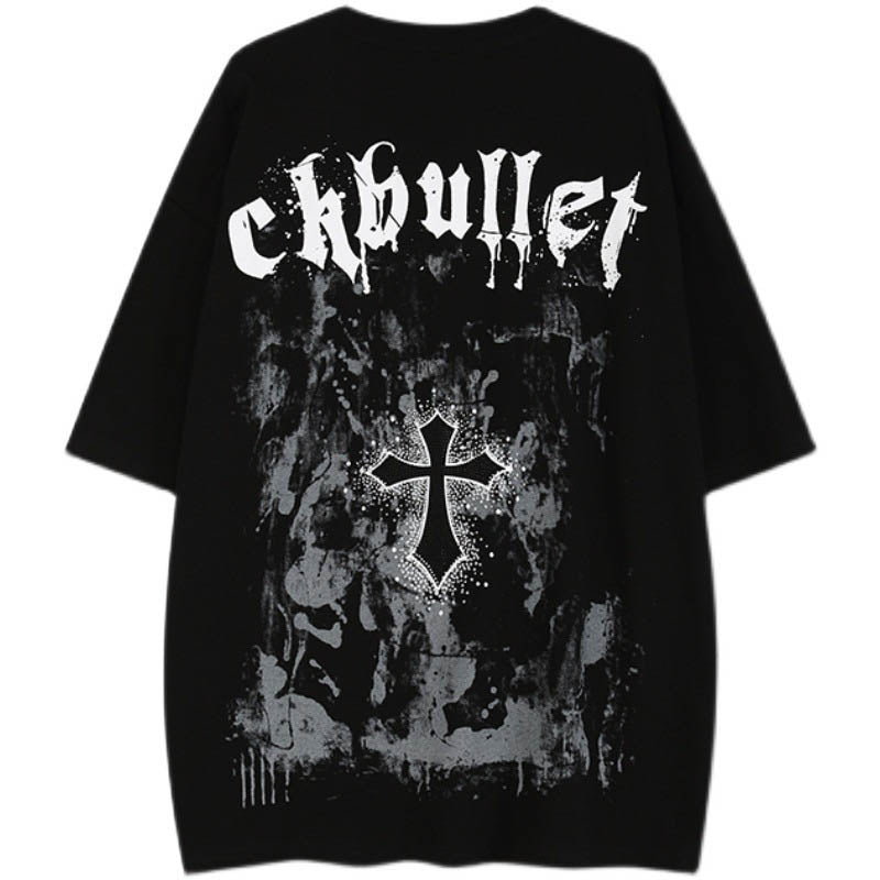 Retro cross tee-D623