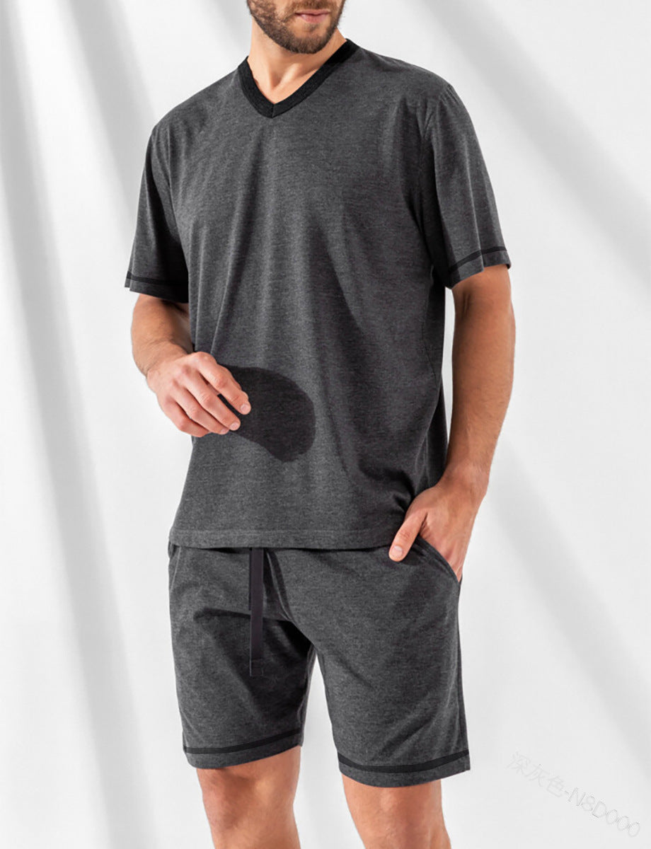 Short-sleeved suit-D259