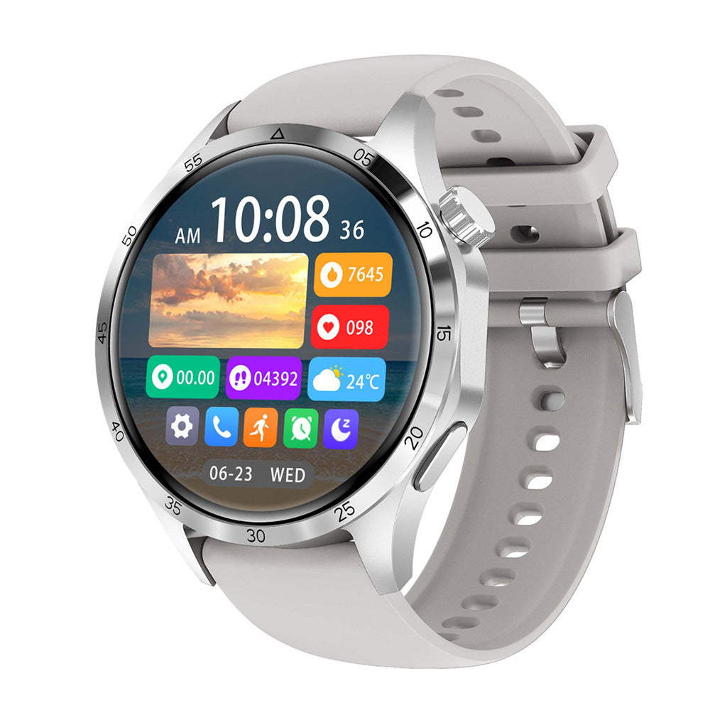 High-end GT4Pro Waterproof Smart Watch Zinc Alloy Round Shape Health Monitoring Professional Fitness Tracker