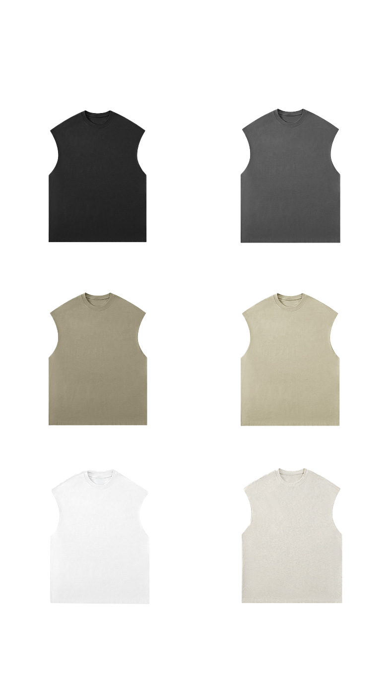 Solid color base tank top-C10