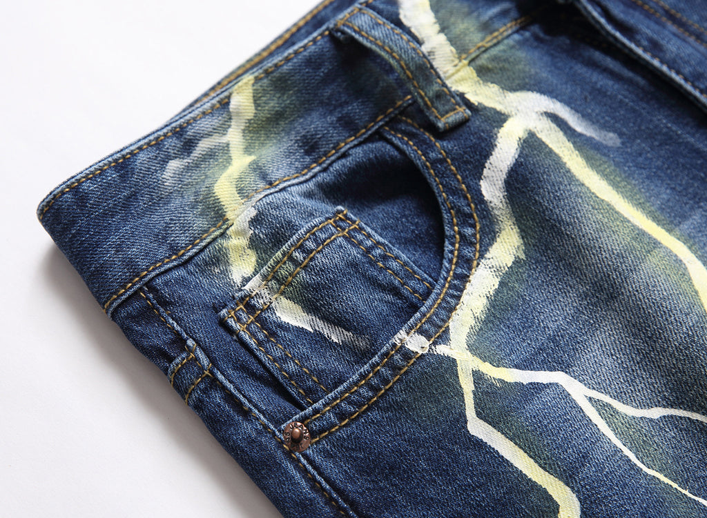 Lightning jeans-D611