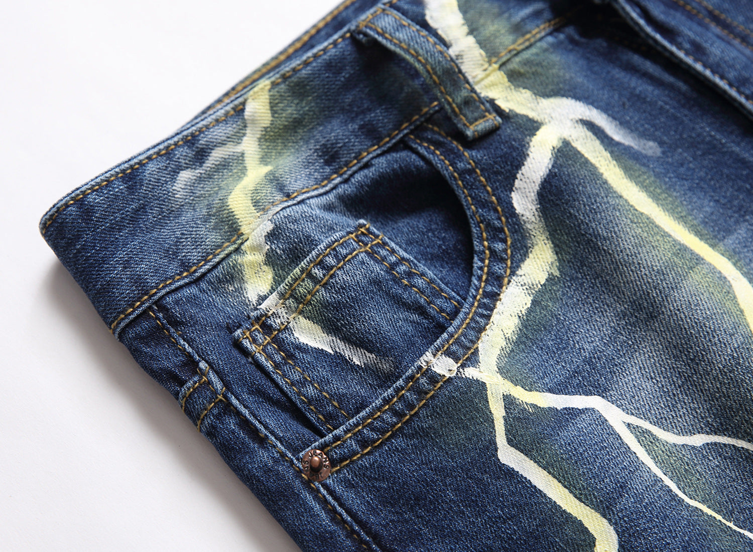 Lightning jeans-D611