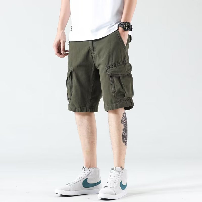 Versatile cargo pants-D429