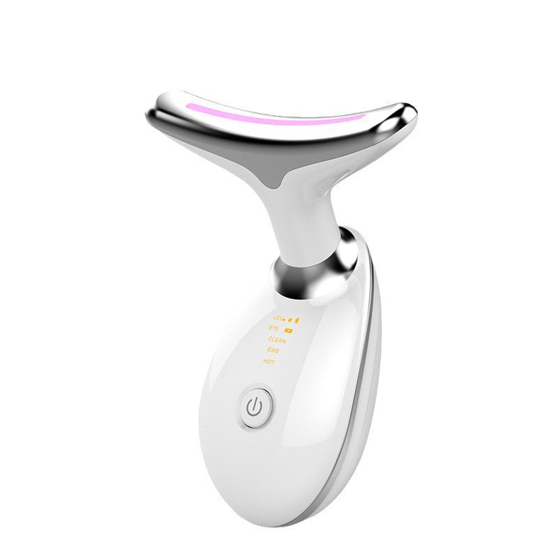Neck instrument massage neck pattern instrument 7 color introduction instrument vibration beauty instrument v face instrument special small dolphin neck instrument