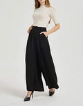 Casual wide-leg pants-D121