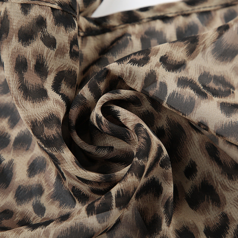 Sexy Leopard Print Camisole-D617