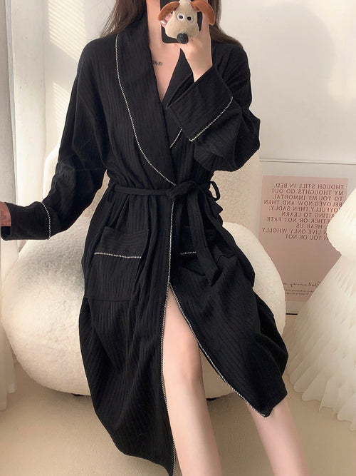 Belted robe-D25