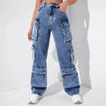 Denim overalls-D95