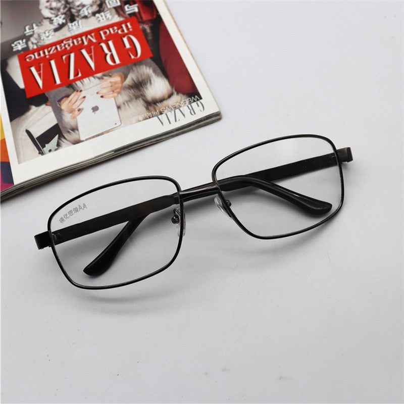 Reinforced glass single beam square sunglasses wholesale driver driving sunglasses anti-Sun cycling men's sunglasses