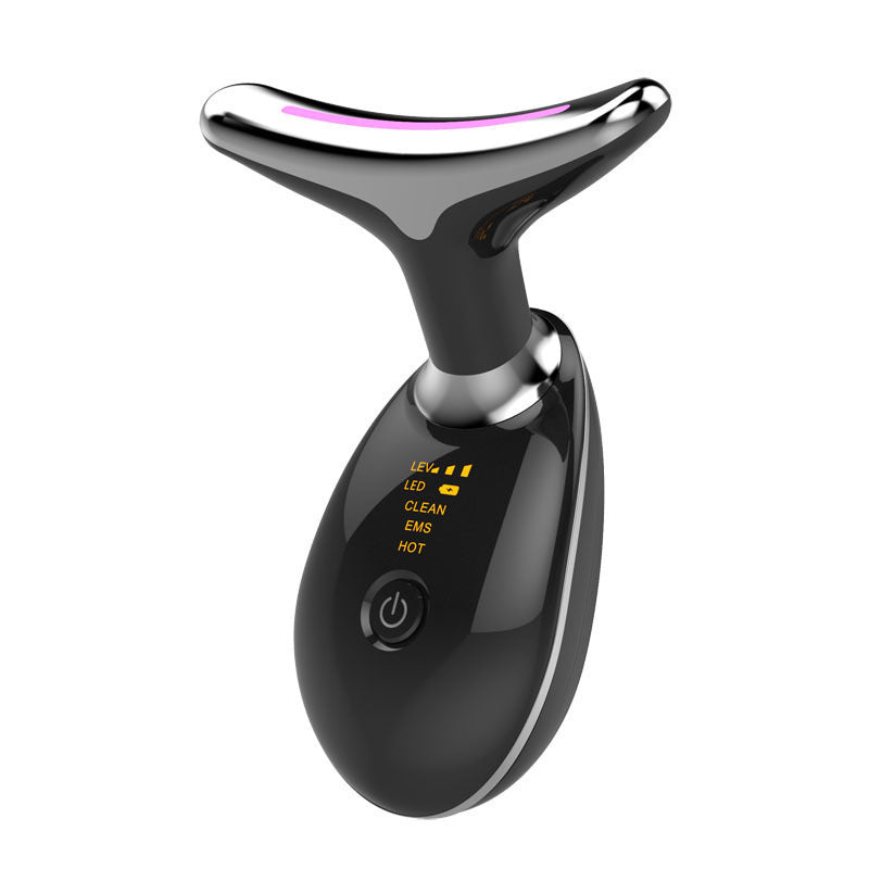 Neck instrument massage neck pattern instrument 7 color introduction instrument vibration beauty instrument v face instrument special small dolphin neck instrument