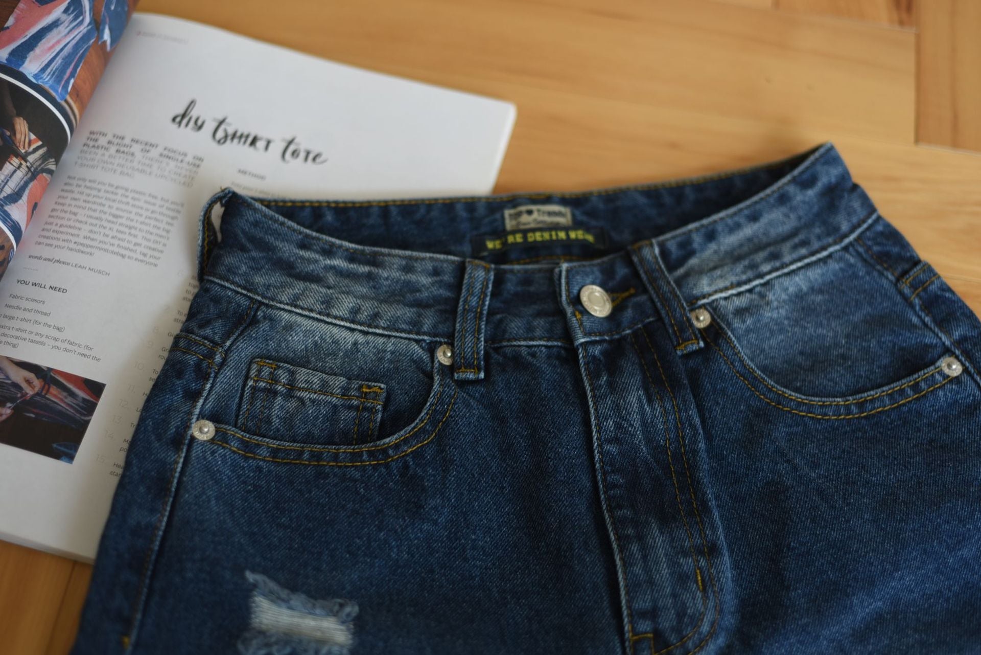 Retro fashion jeans-D99