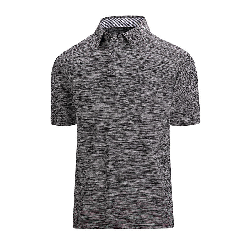 Business button fitted polo-D202