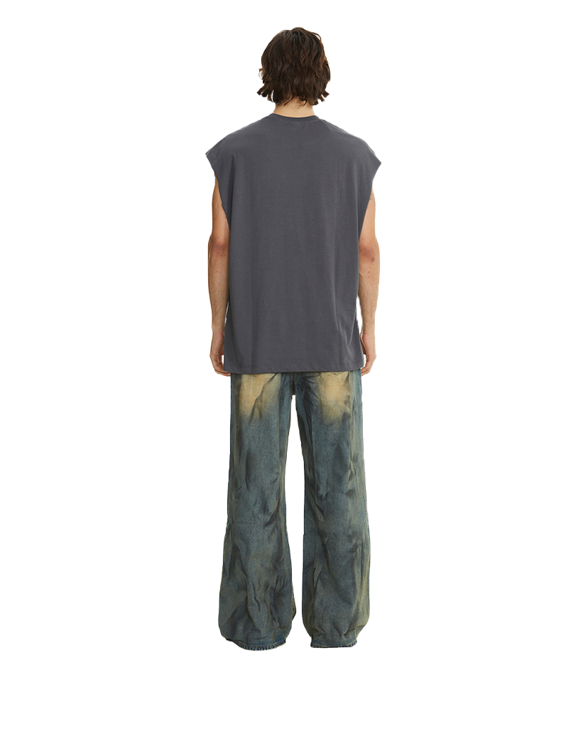 Solid color base tank top-C10