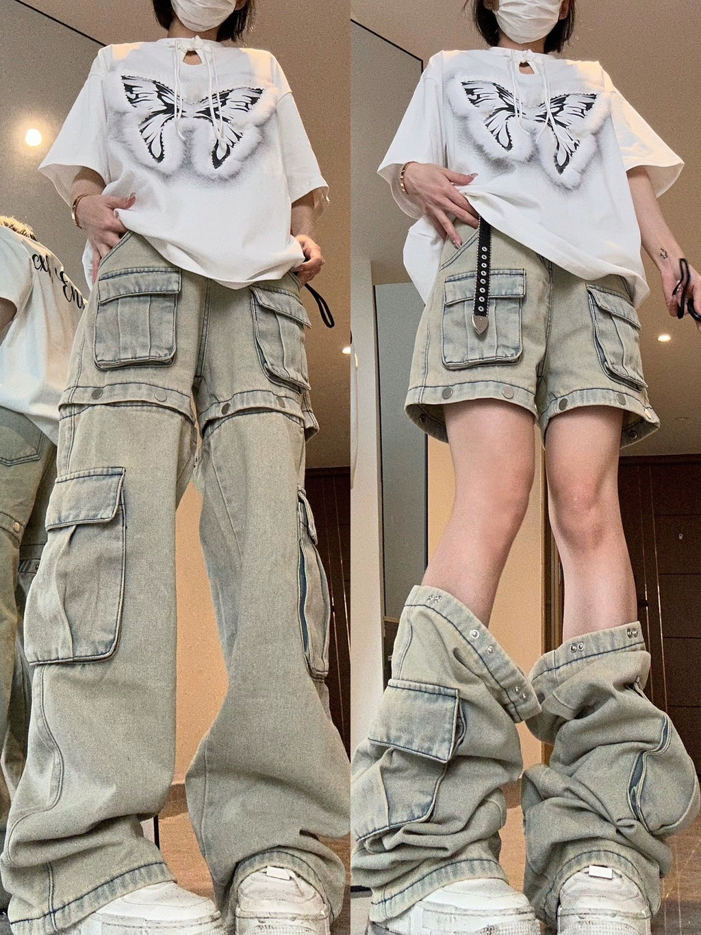 Jeans-D850 desmontables vintage | Inspanda