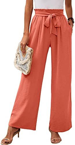 Wide-leg pants-D118