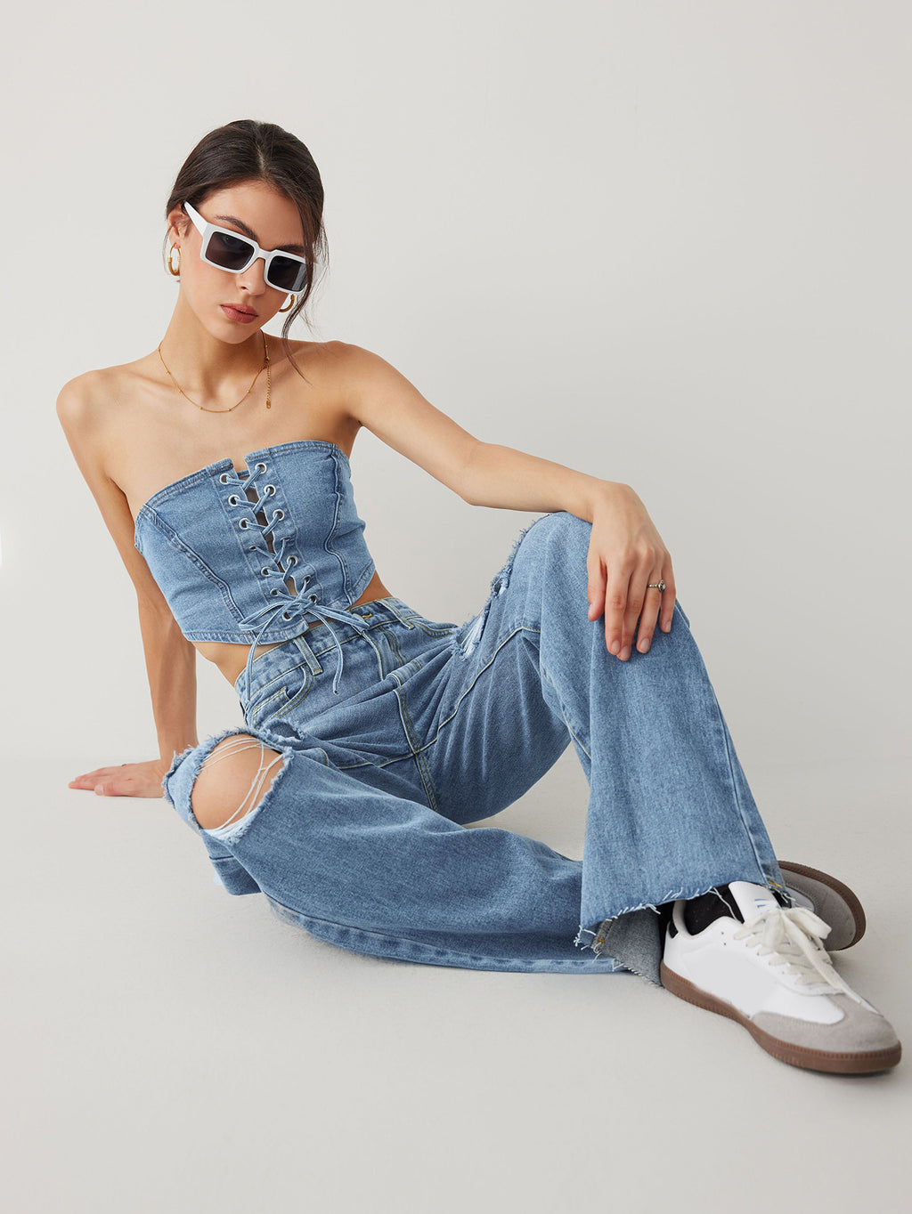 Retro jeans-D98