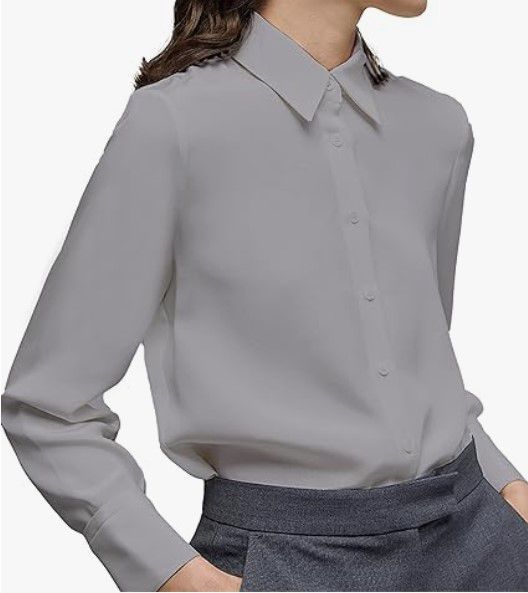 Slim solid color shirt-D119