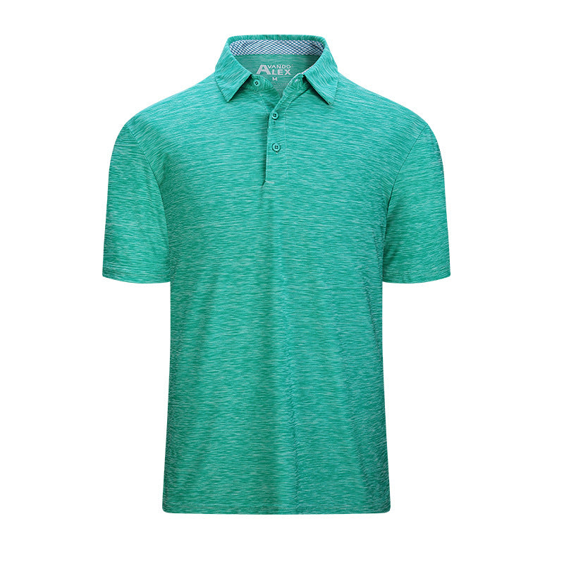 Business button fitted polo-D202