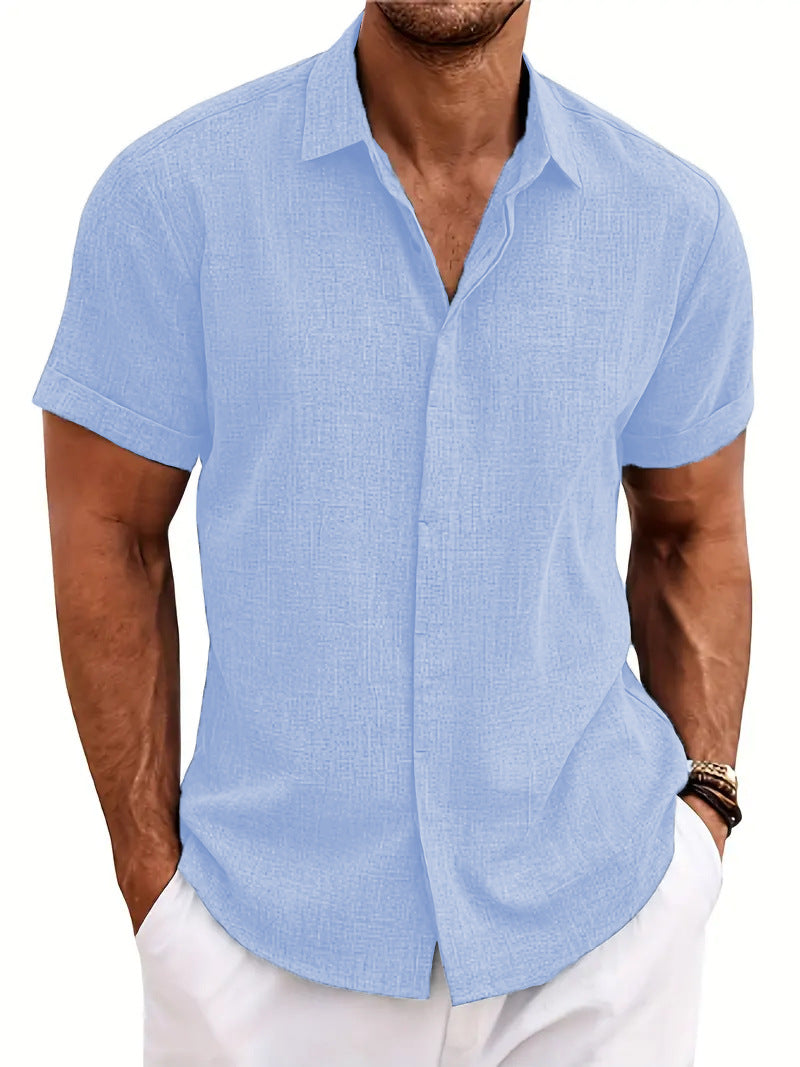 Solid color shirt-D184