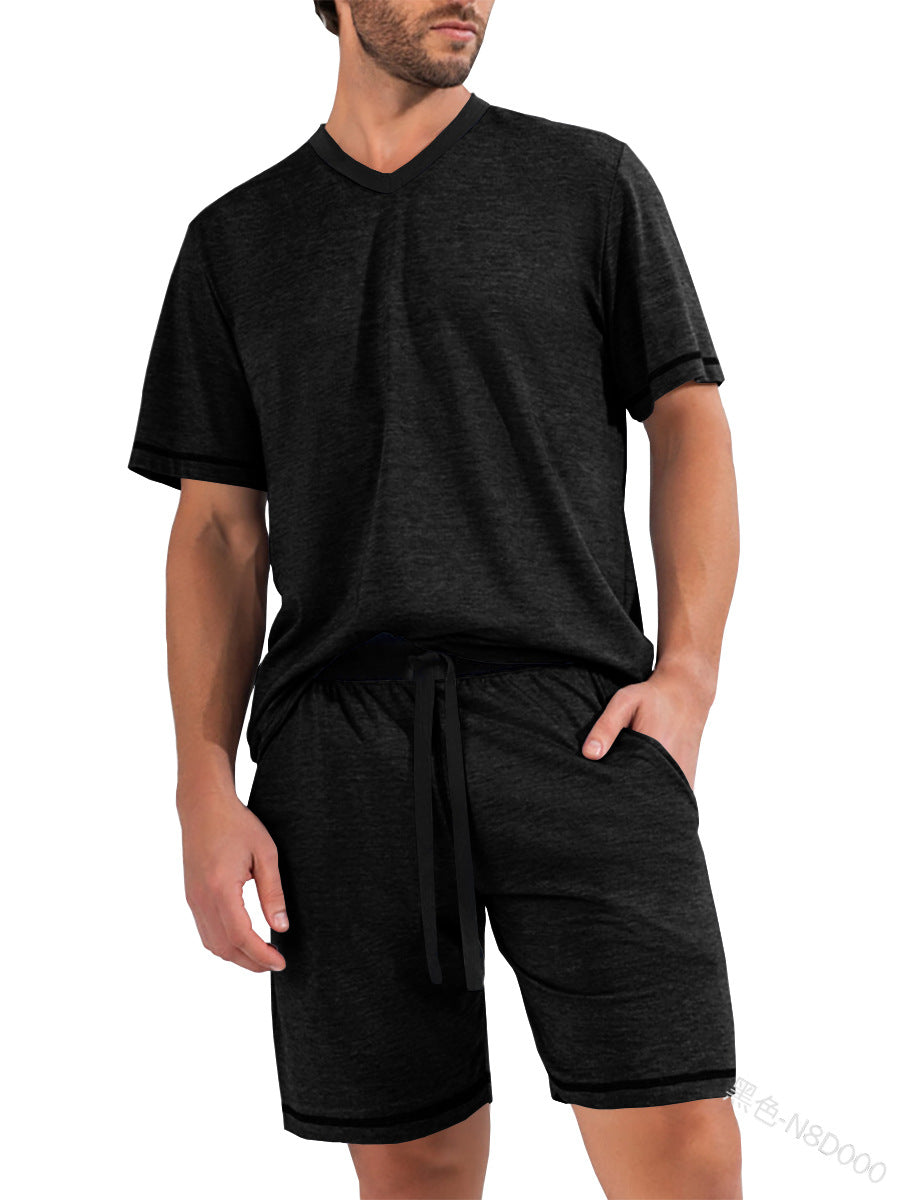 Short-sleeved suit-D259