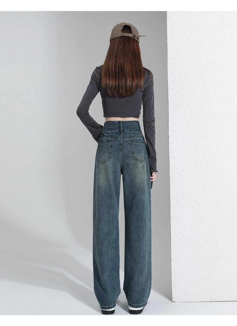 Straight jeans-D96
