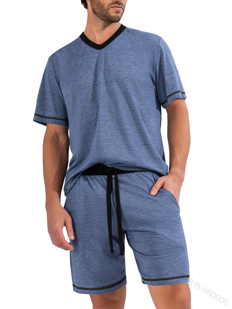 Short-sleeved suit-D259