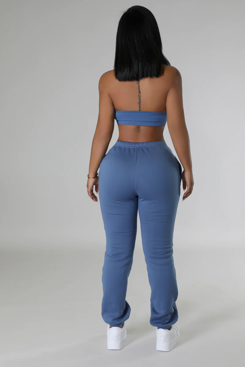 High-waist suit-D842