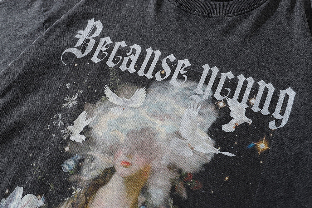 Oversize printing TEE-D483