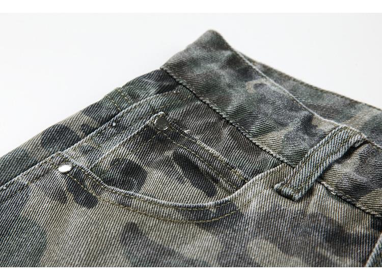 Camouflage jeans-D792