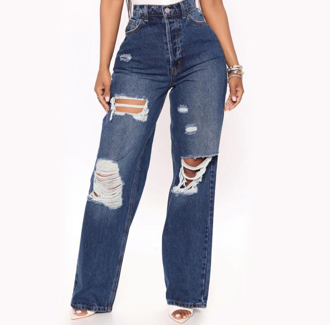 Retro fashion jeans-D99