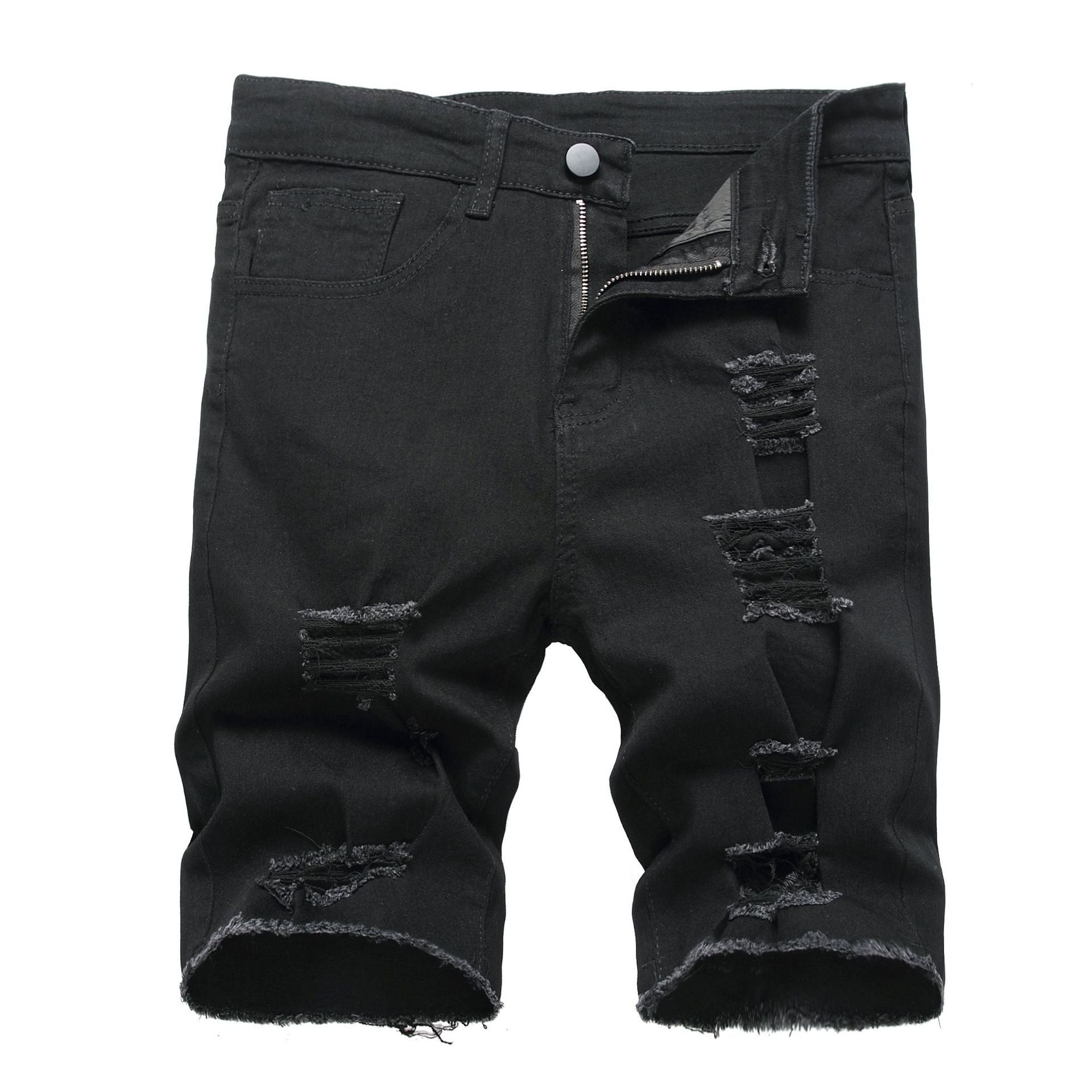 Retro ripped jeans-D431