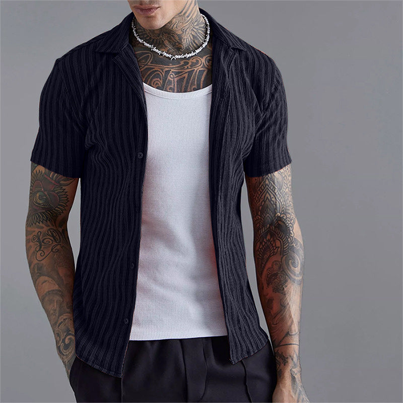 Striped shirt-D57