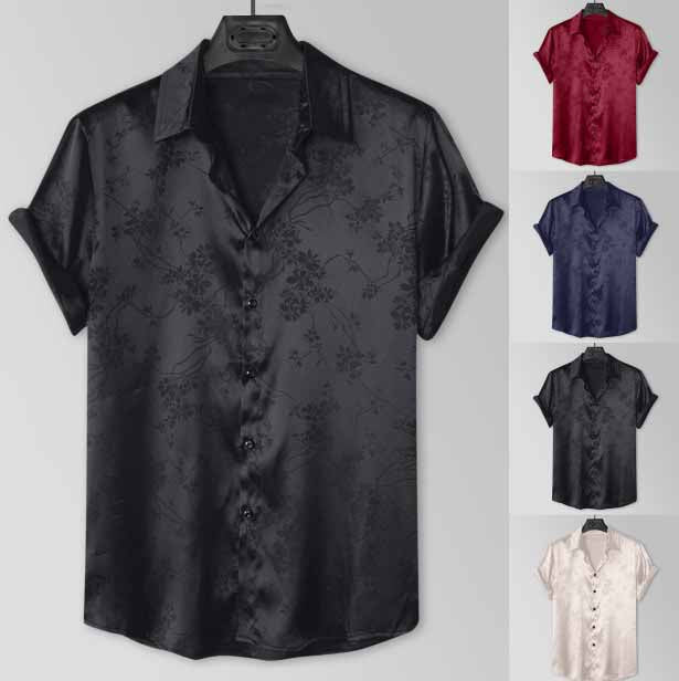 Simple printed shirt-D604
