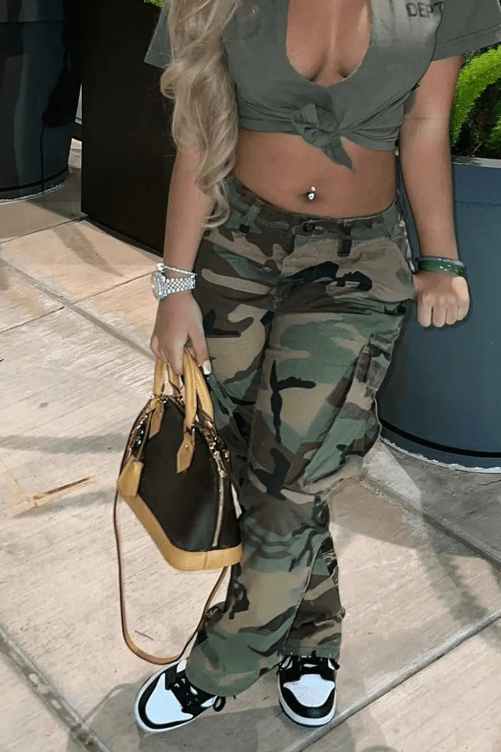 Camouflage overalls-D436