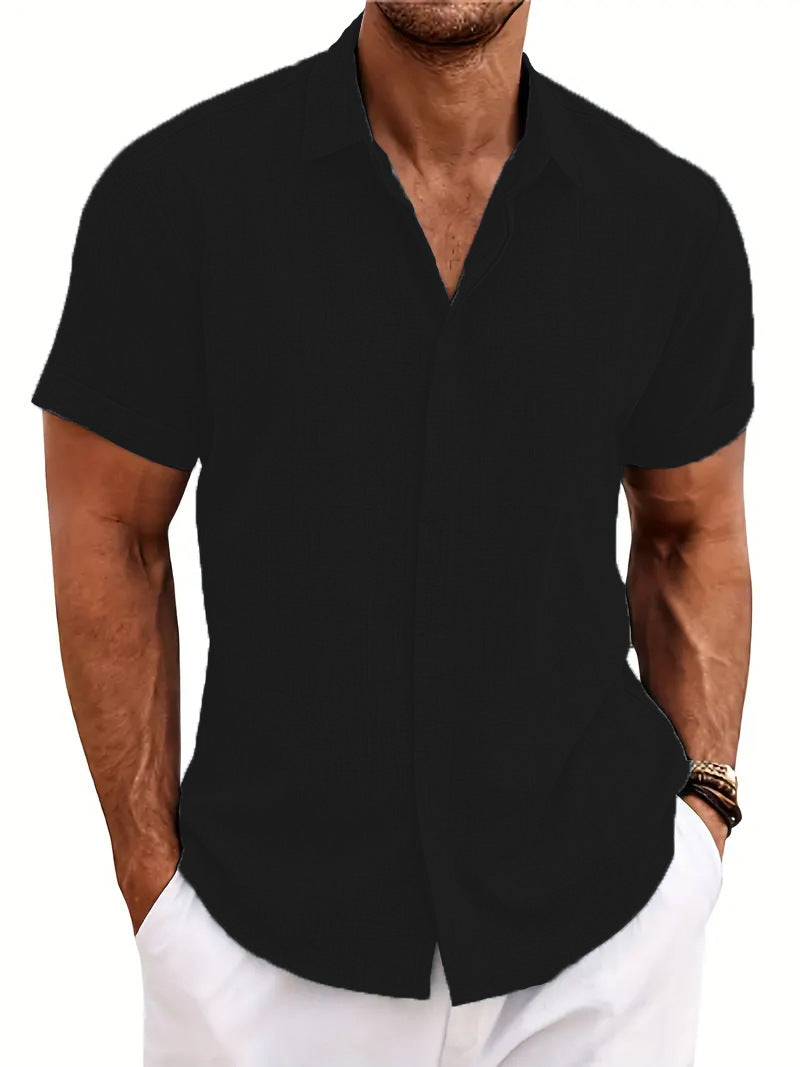 Solid color shirt-D184