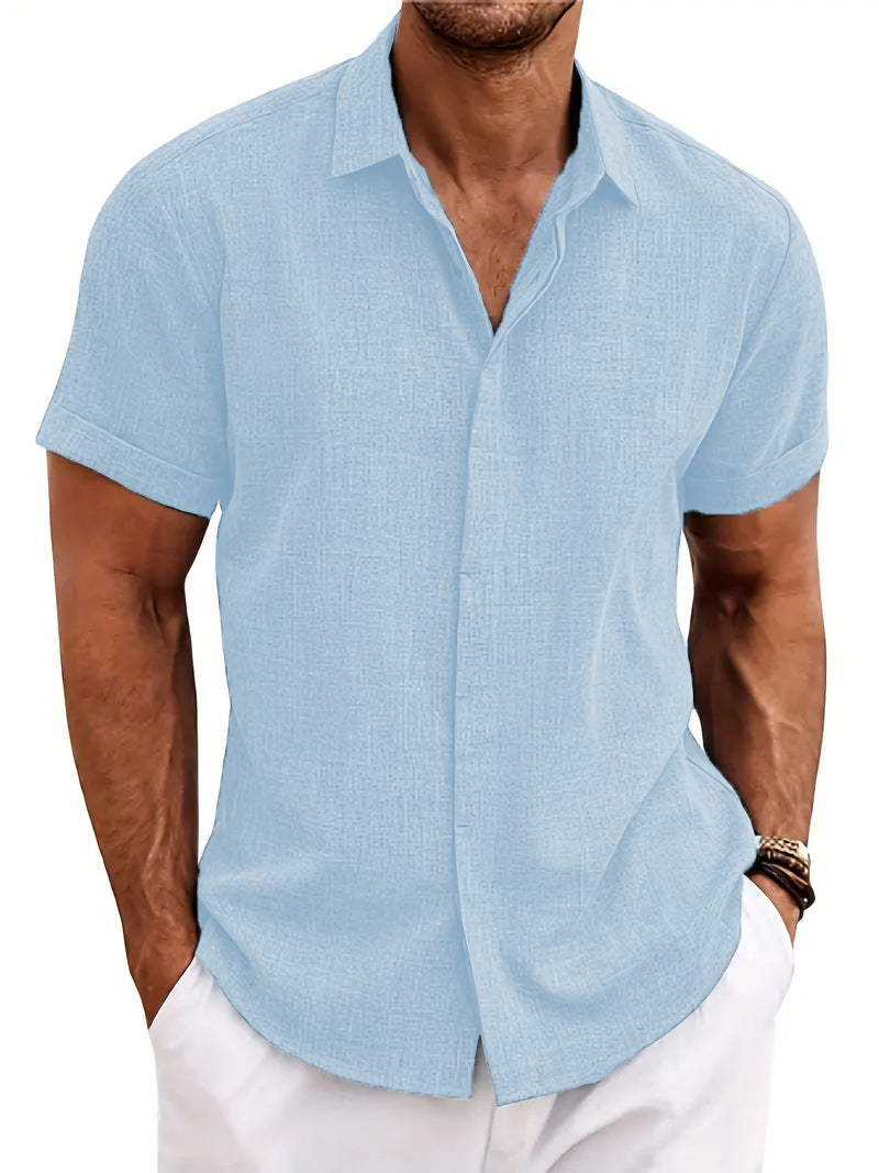 Solid color shirt-D184
