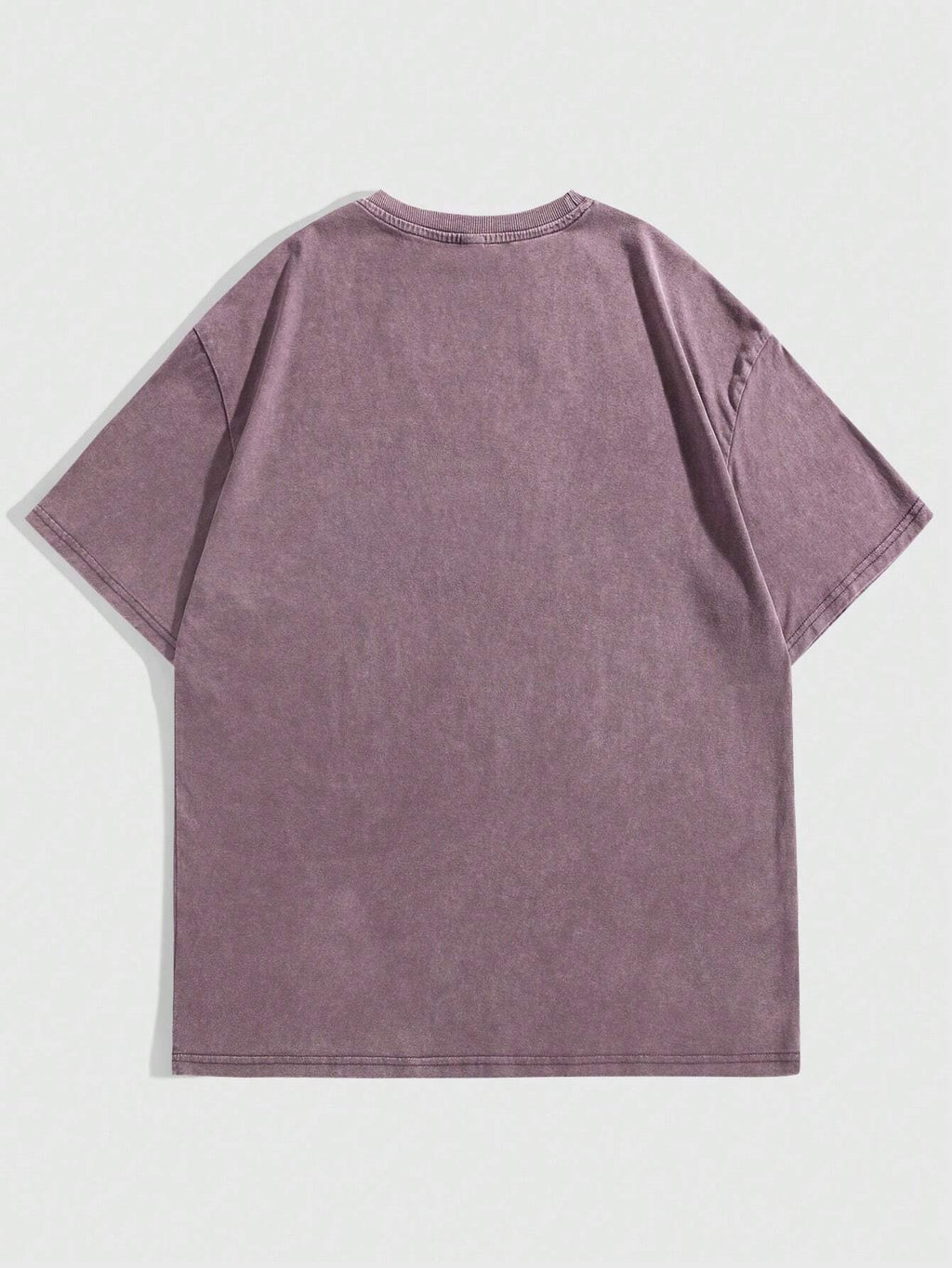 Retro letter print TEE-D373