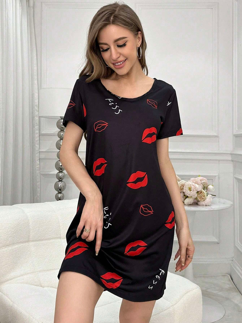 Nightdress casual dress-D281