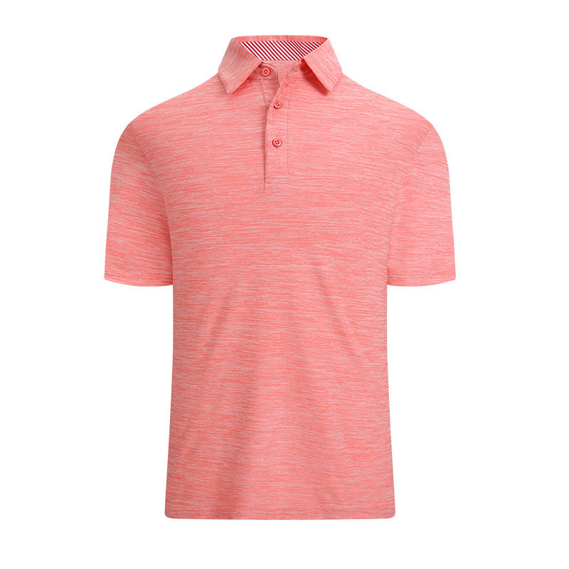 Business button fitted polo-D202