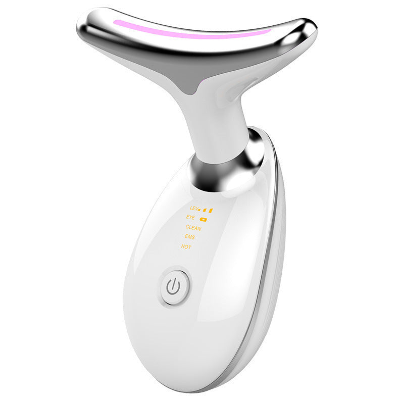 Neck instrument massage neck pattern instrument 7 color introduction instrument vibration beauty instrument v face instrument special small dolphin neck instrument