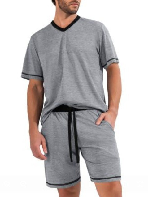 Short-sleeved suit-D259
