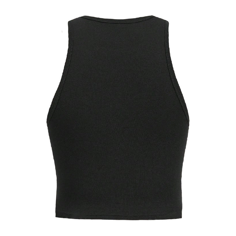 Slim Fit Tank Top-D174