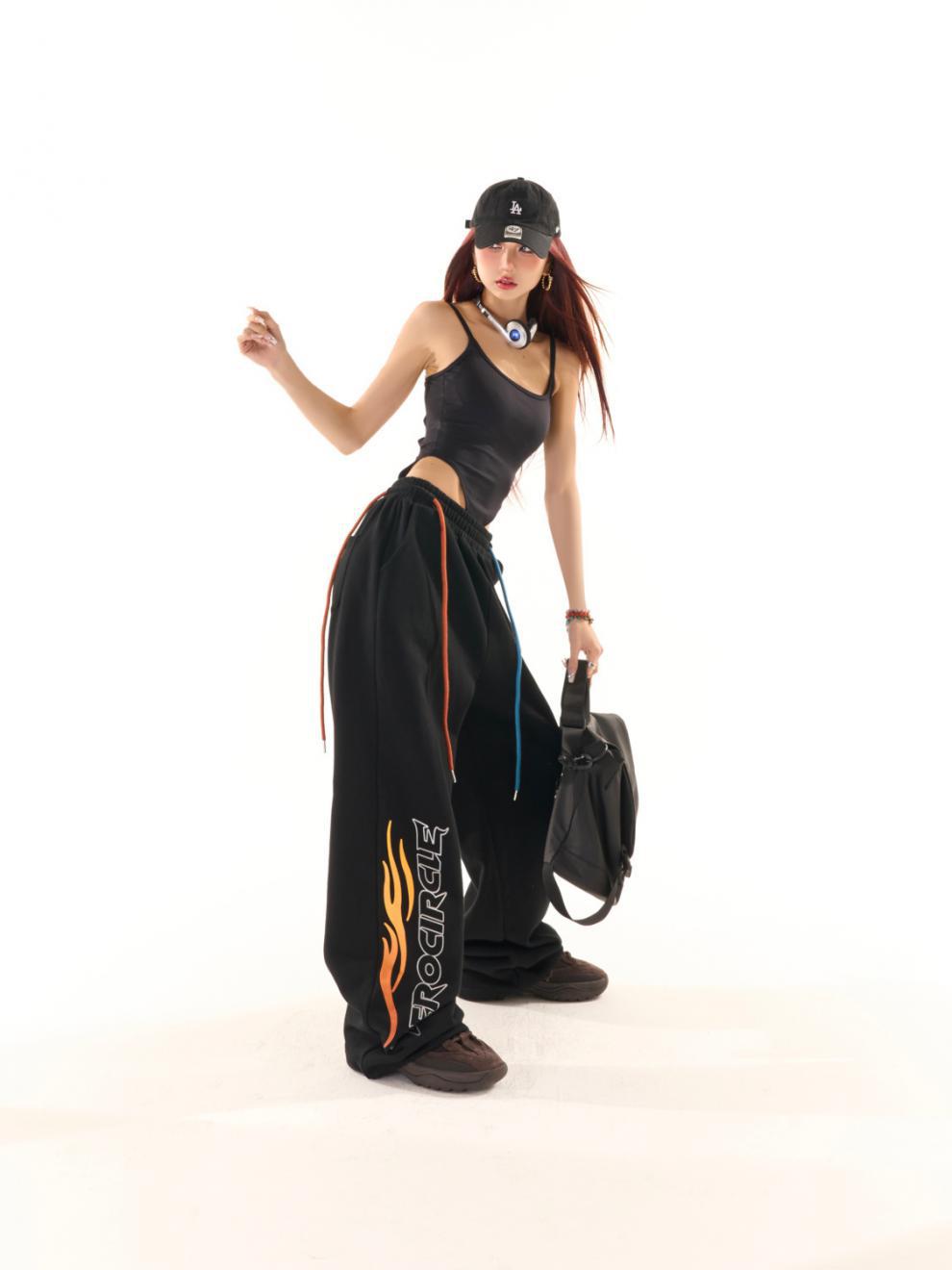 Oversizer design pants-D628