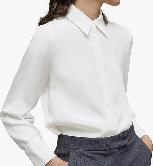 Slim solid color shirt-D119