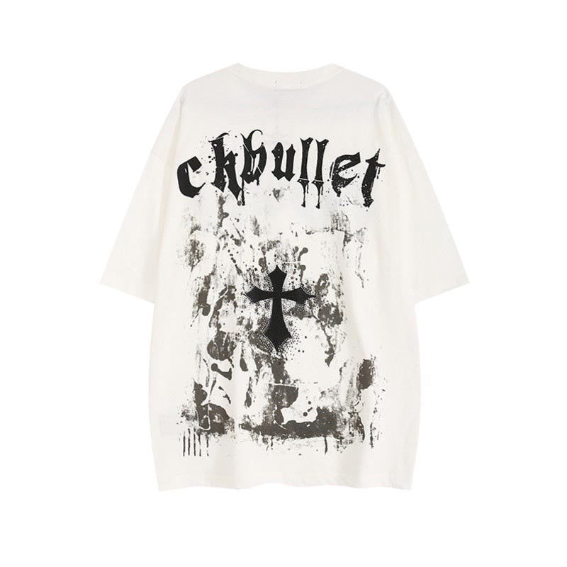 Retro cross tee-D623